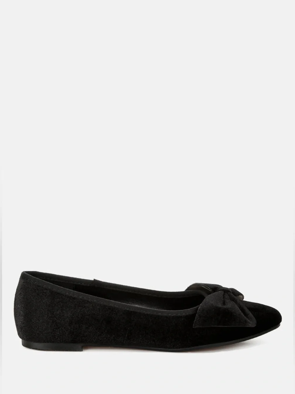 Rag & Co POTHOS LUXURIOUS VELVET BOW BALLERINAS NWT Size 9